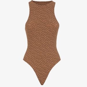 Fendi X Skims High Neck Bodysuit XXS California
